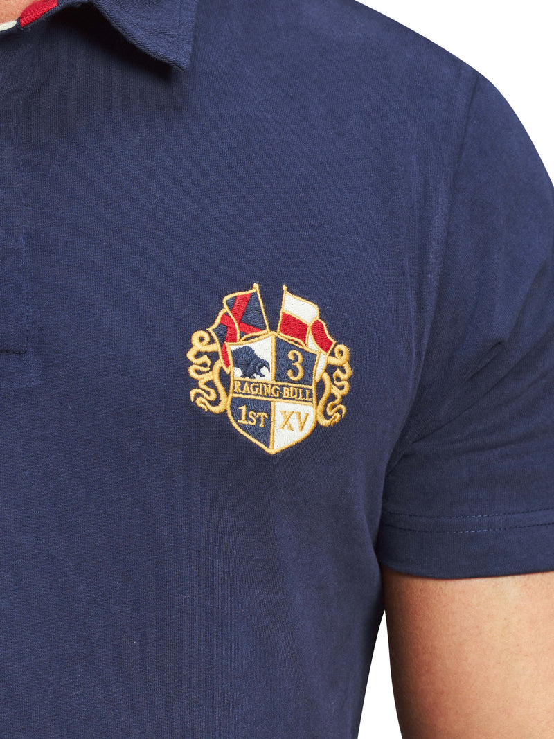 Short Sleeve Classic Rugby - Navy