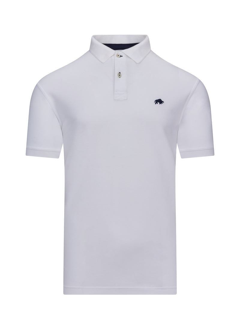 Classic Organic Polo - White