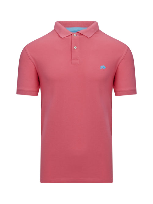 Classic Organic Polo - Pink