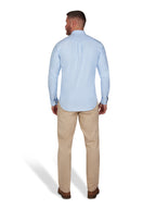 MNDF Long Sleeve Classic Oxford Shirt - Sky Blue