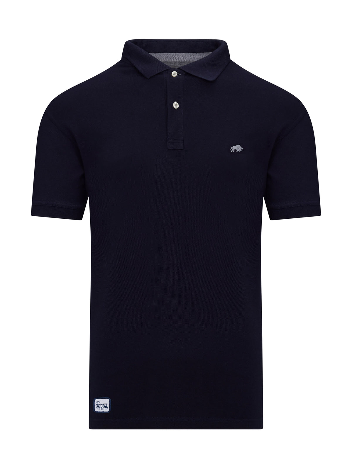 MNDF Classic Organic Polo - Navy