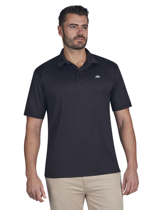 Golf Tech Polo Shirt - Black