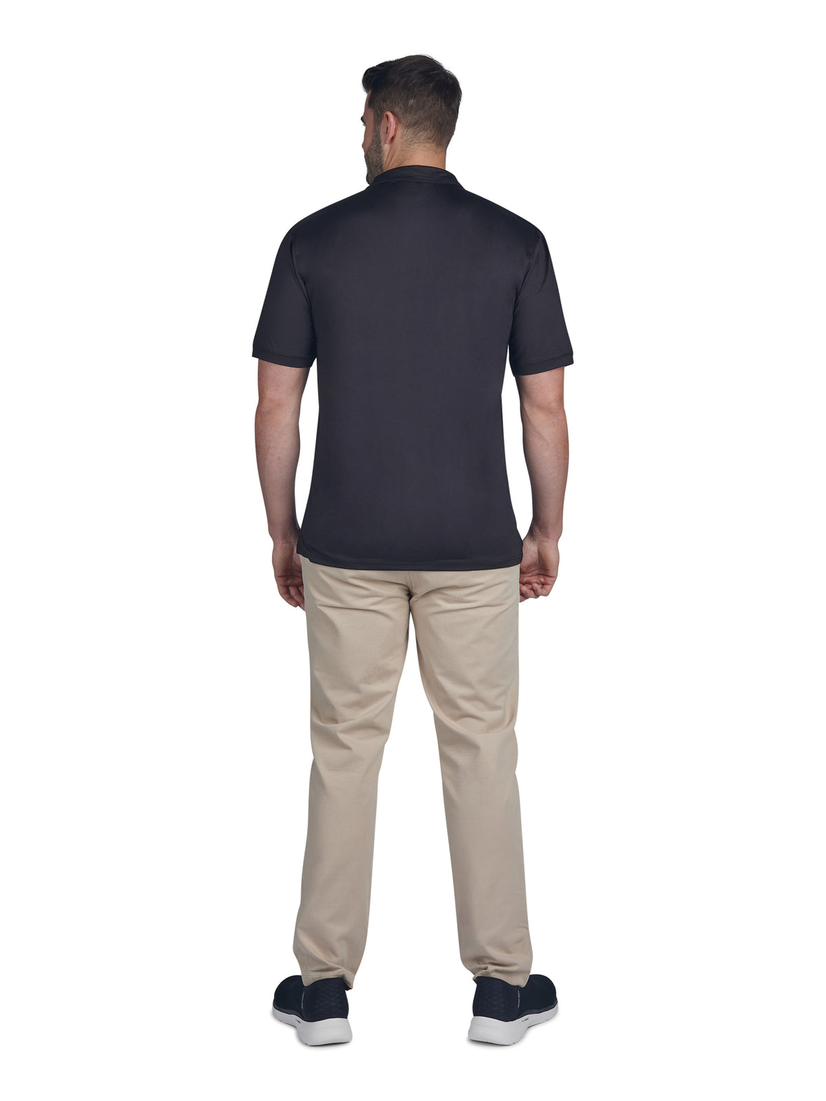 Golf Tech Polo Shirt - Black