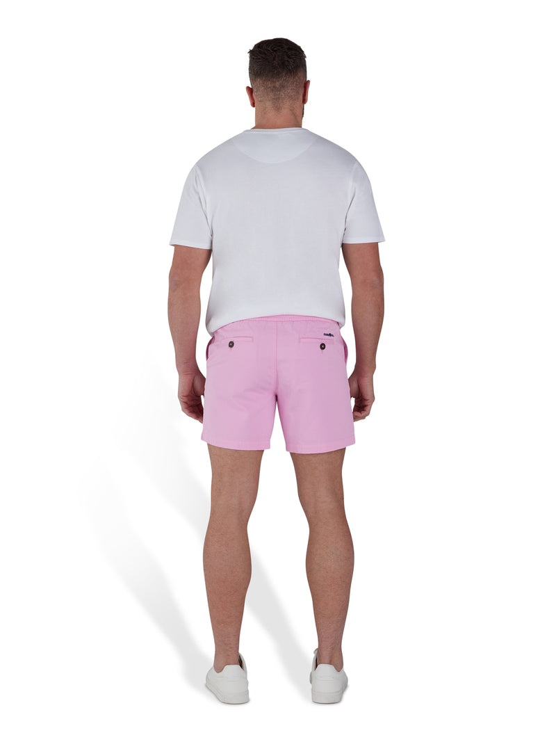 Stretch Chino Shorts - Pink