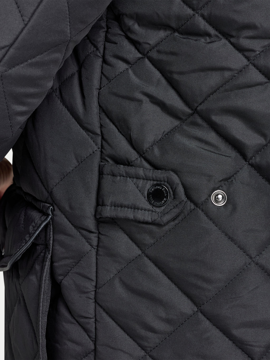 Quilted Jacket - Black