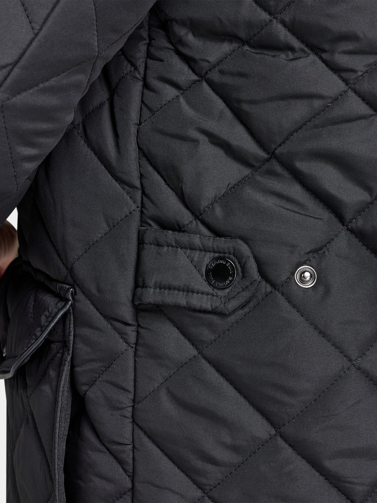 Quilted Jacket - Black