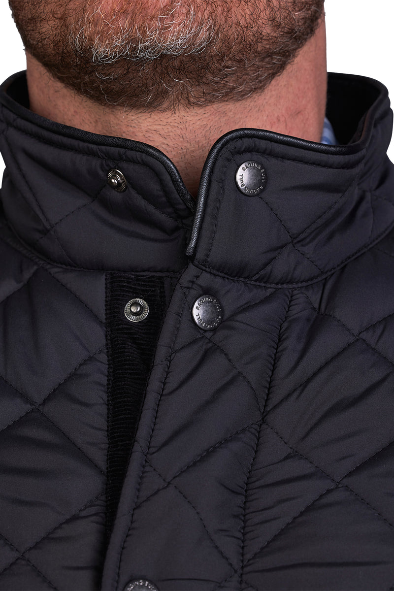 Quilted Jacket - Black