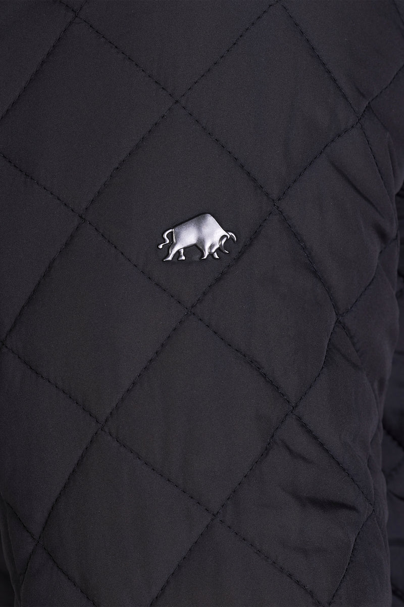 Quilted Jacket - Black