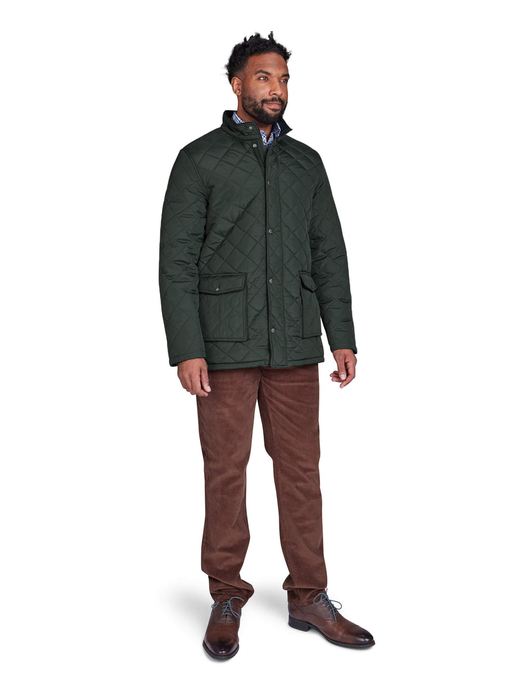 Quilted Jacket - Khaki