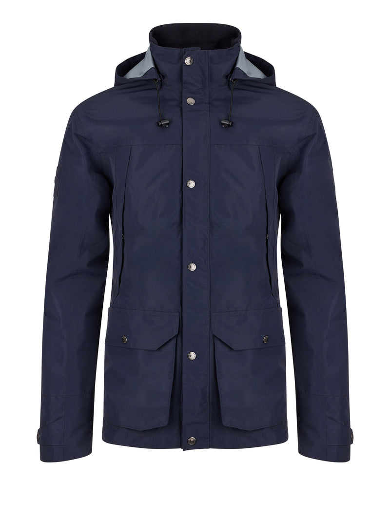 Waterproof Rain Jacket - Navy