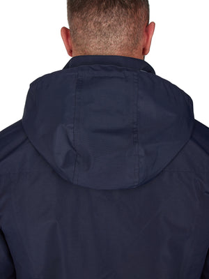 Waterproof Rain Jacket - Navy