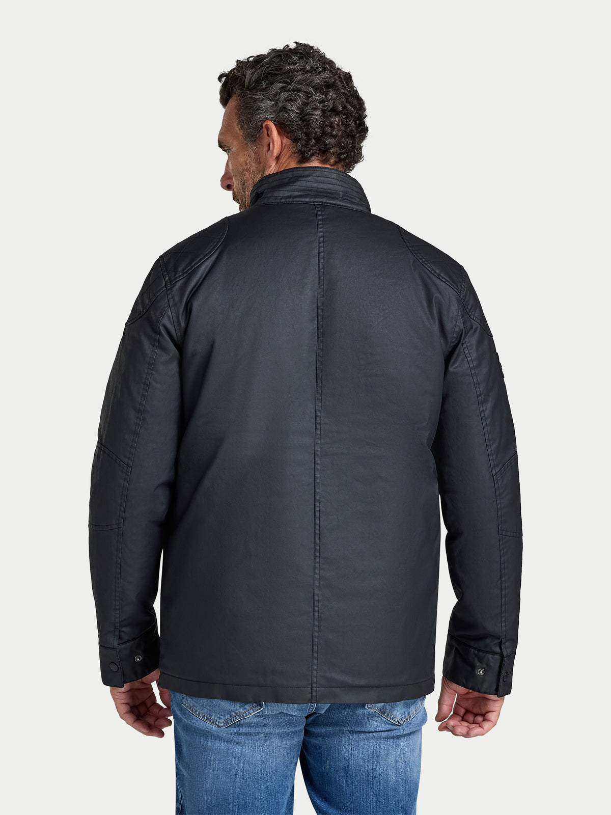 Wax Effect Jacket - Black