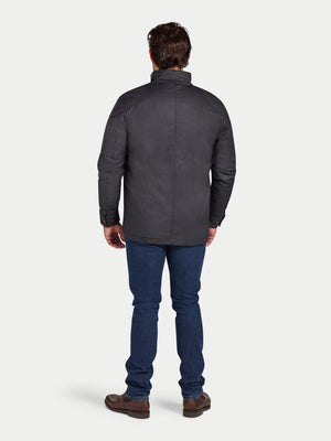 Wax Effect Jacket - Black