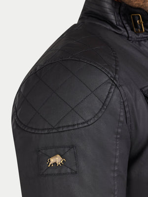 Wax Effect Jacket - Black