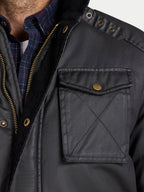 Wax Effect Jacket - Black