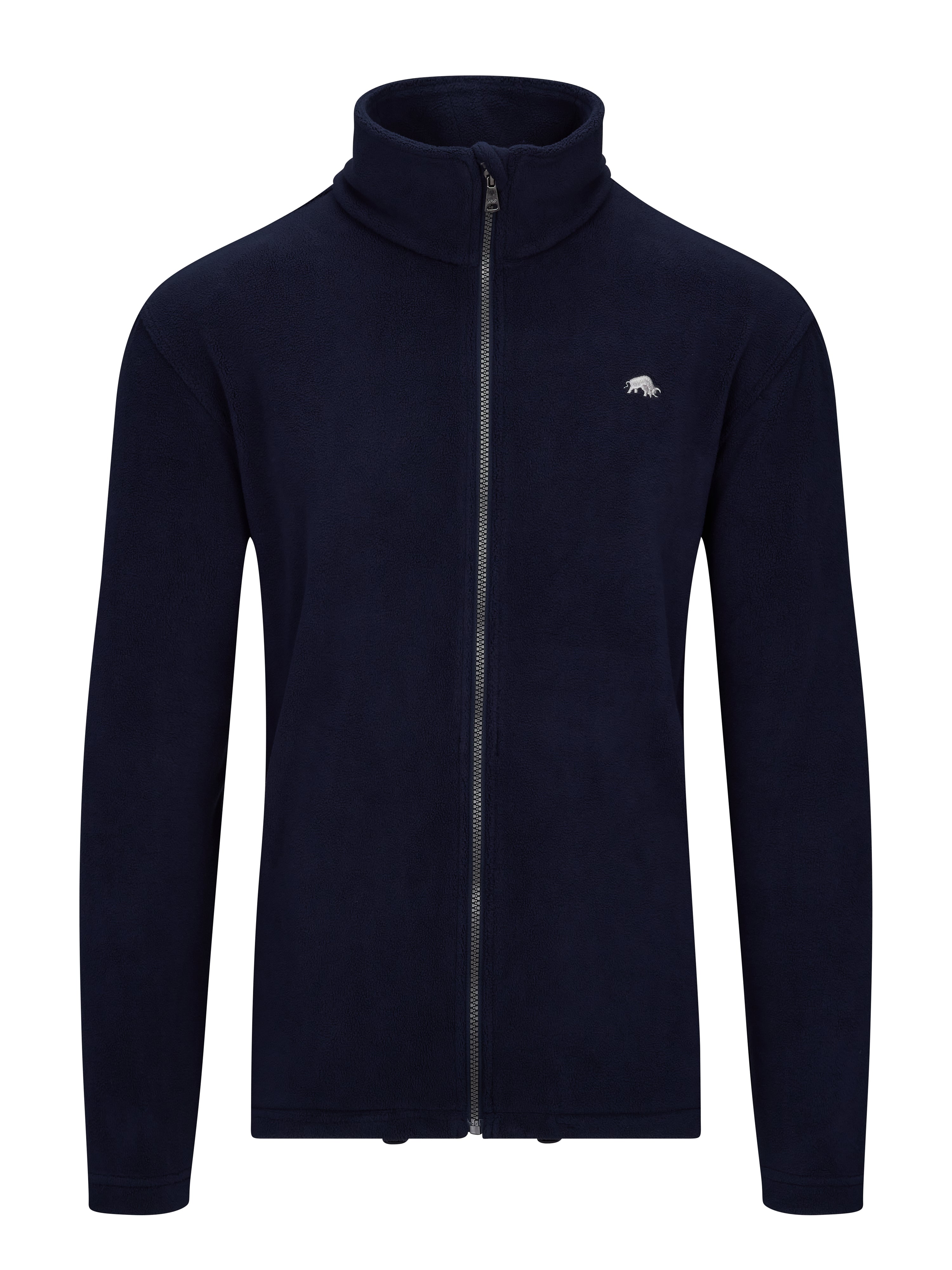 Mens zip deals through fleece