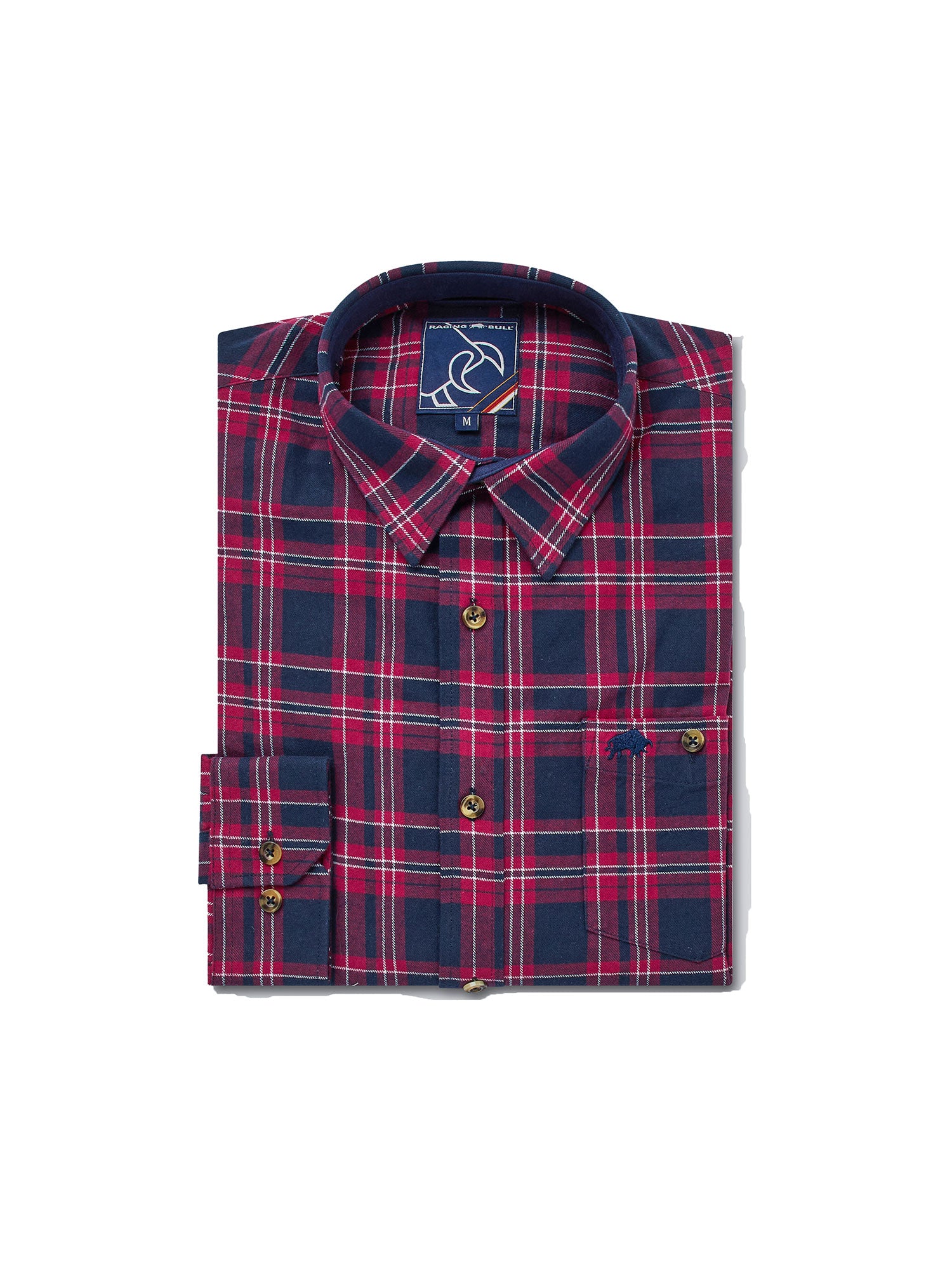 Long red discount flannel shirt
