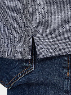 Dobby Jersey Polo - Navy