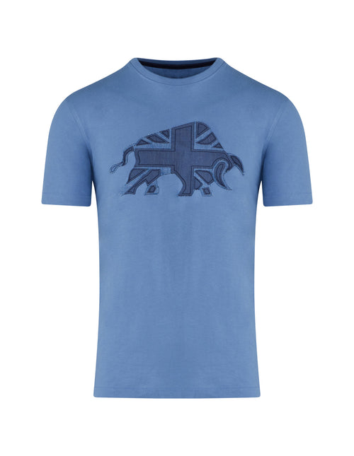 Chambray Bull T-Shirt - Blue