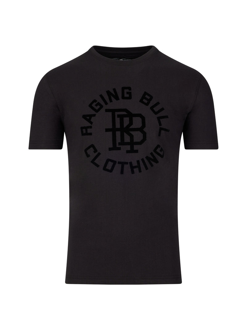 Tonal Monogram T-Shirt - Black