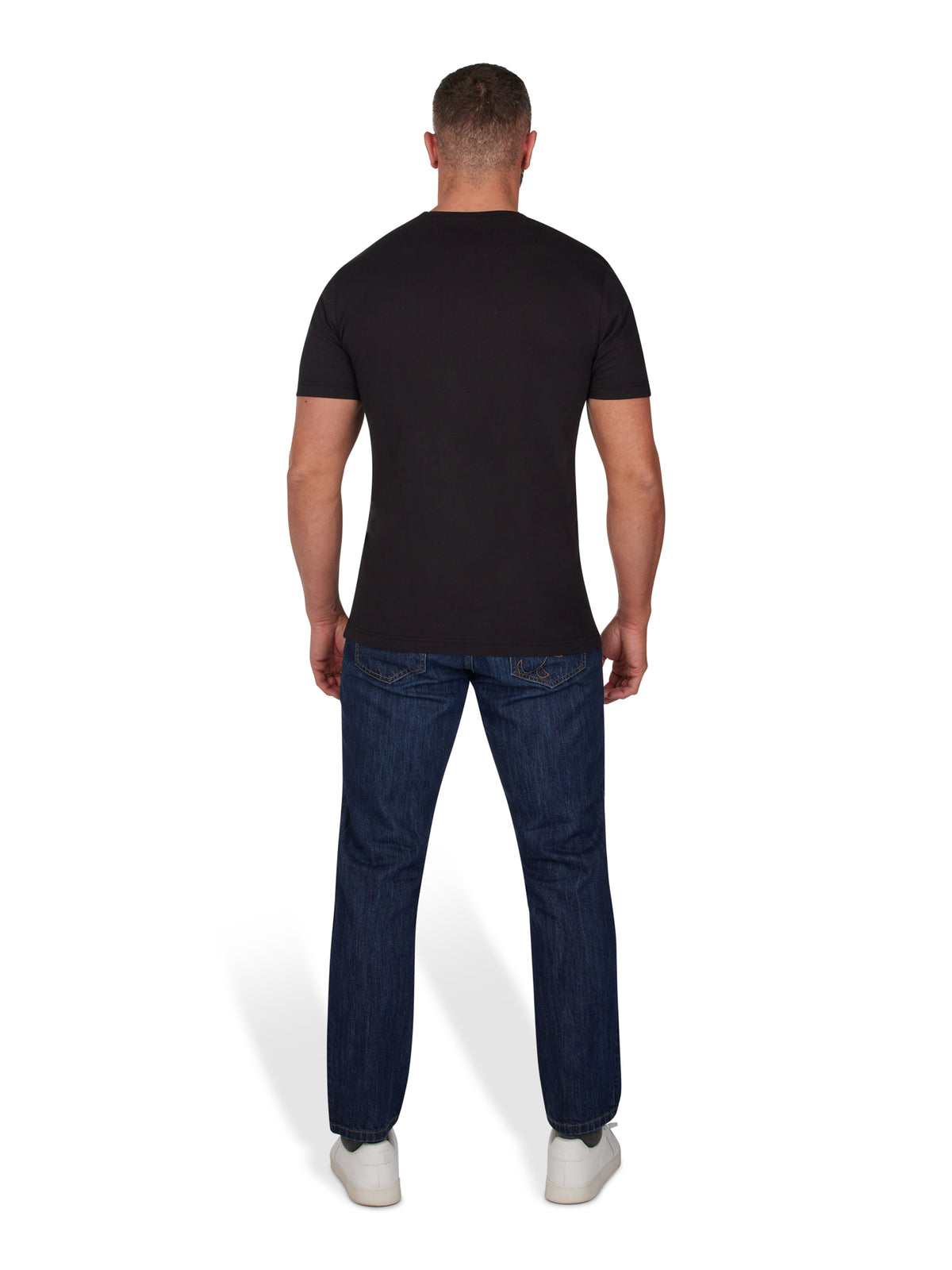 Tonal Monogram T-Shirt - Black
