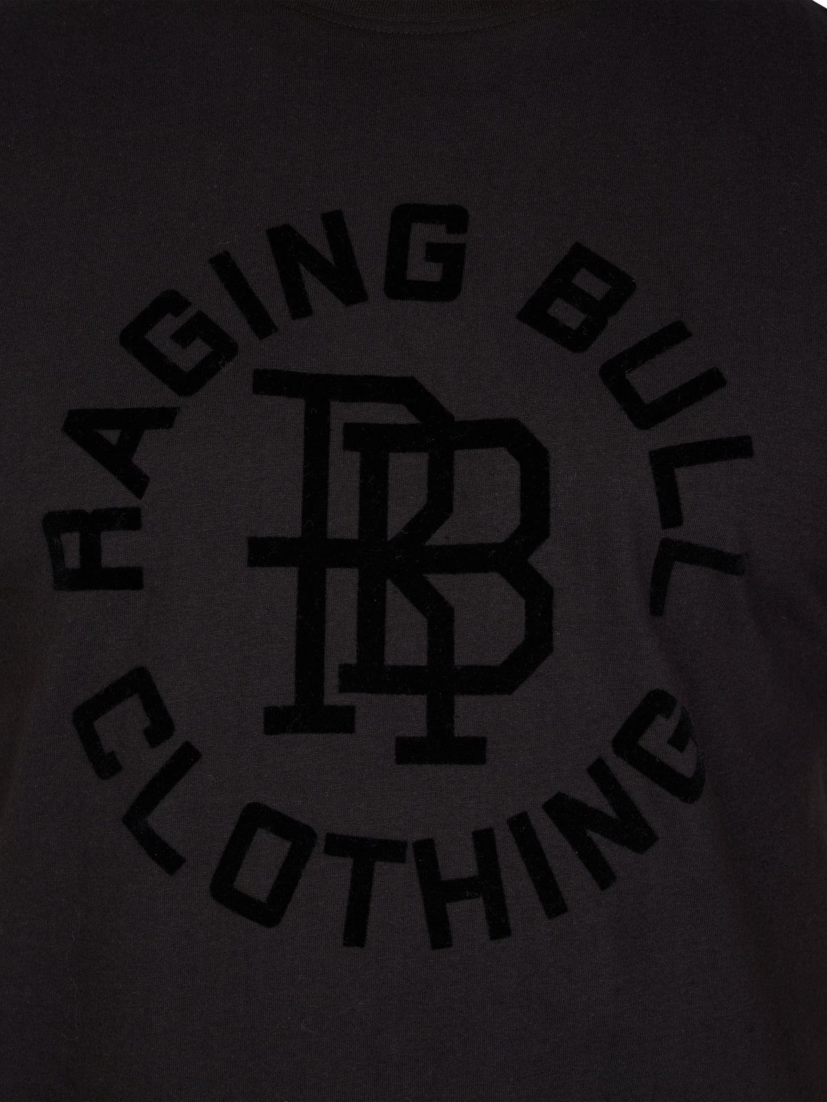 Tonal Monogram T-Shirt - Black