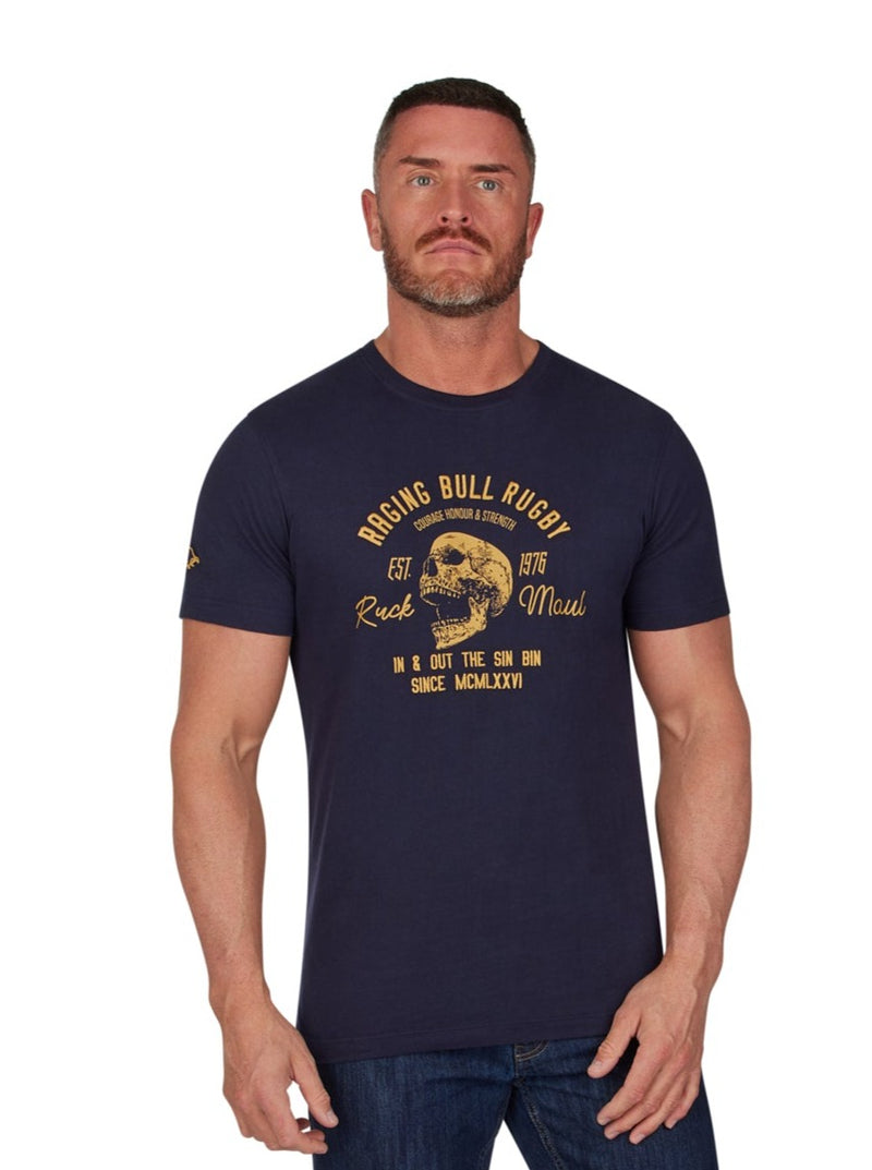 Skull T-Shirt - Navy
