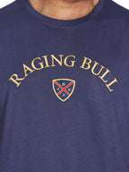 RB Crest Embroidered T-Shirt - Navy
