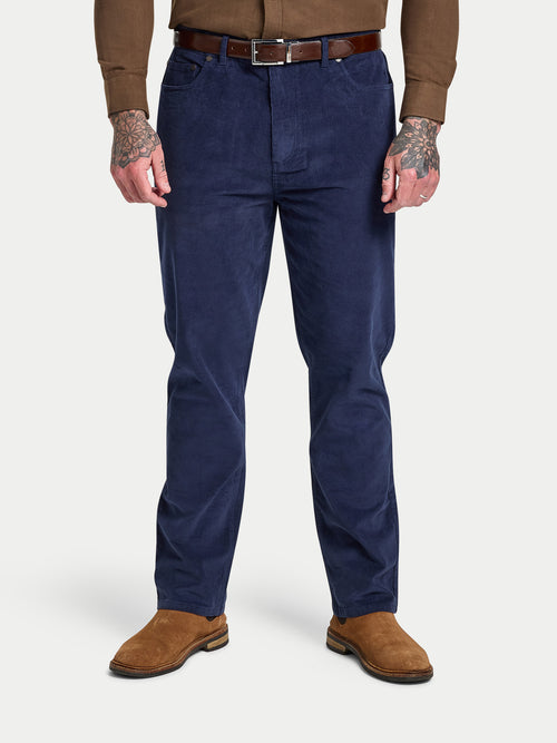 Corduroy Trouser - Navy