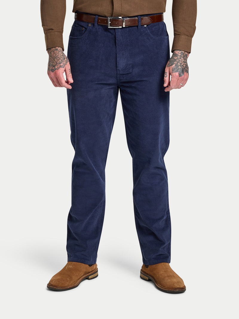 Corduroy Trouser - Navy