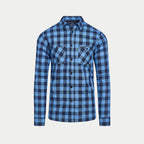 Long Sleeve Quilted Shacket  - Navy