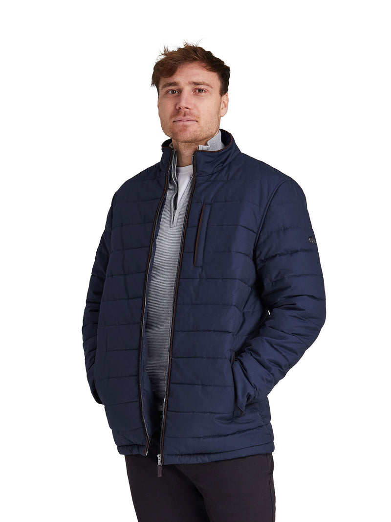 Midweight Quilted Jacket - Navy