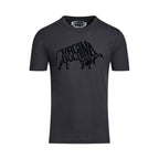 Flock Bull T-Shirt - Black
