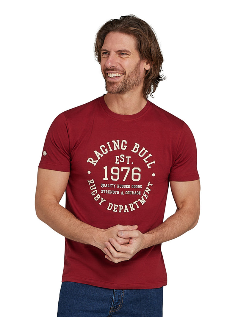 Rugby Dept. T-Shirt - Claret