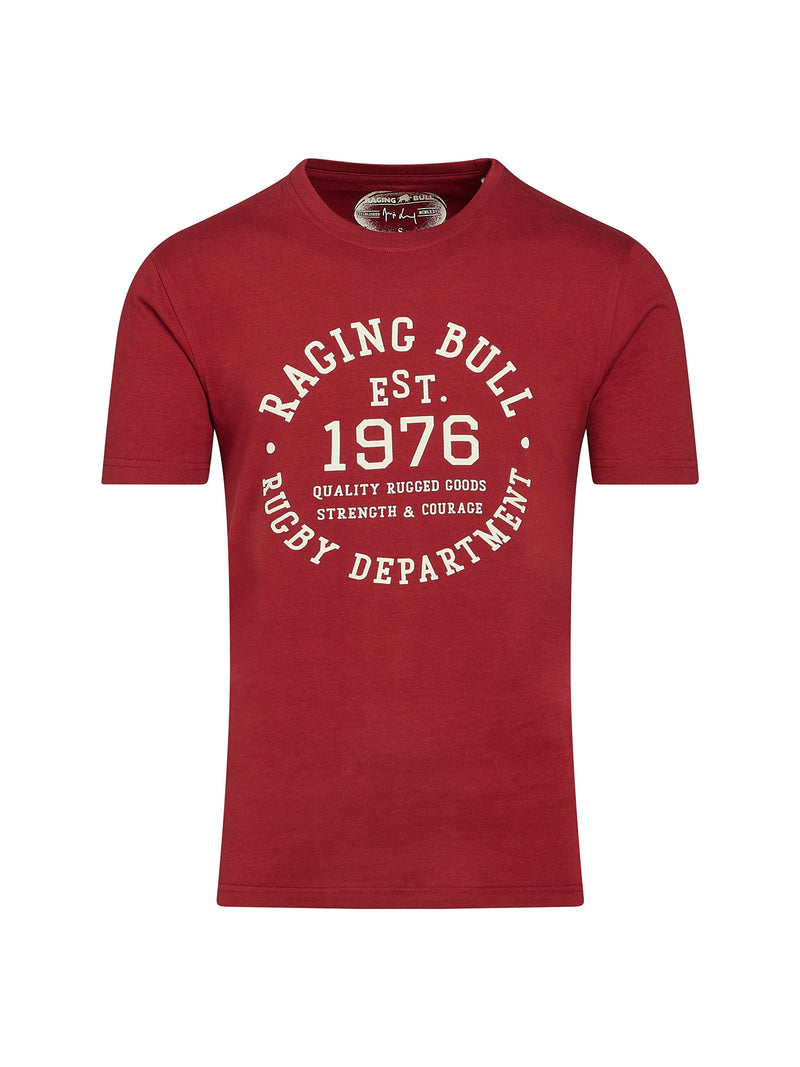 Rugby Dept. T-Shirt - Claret