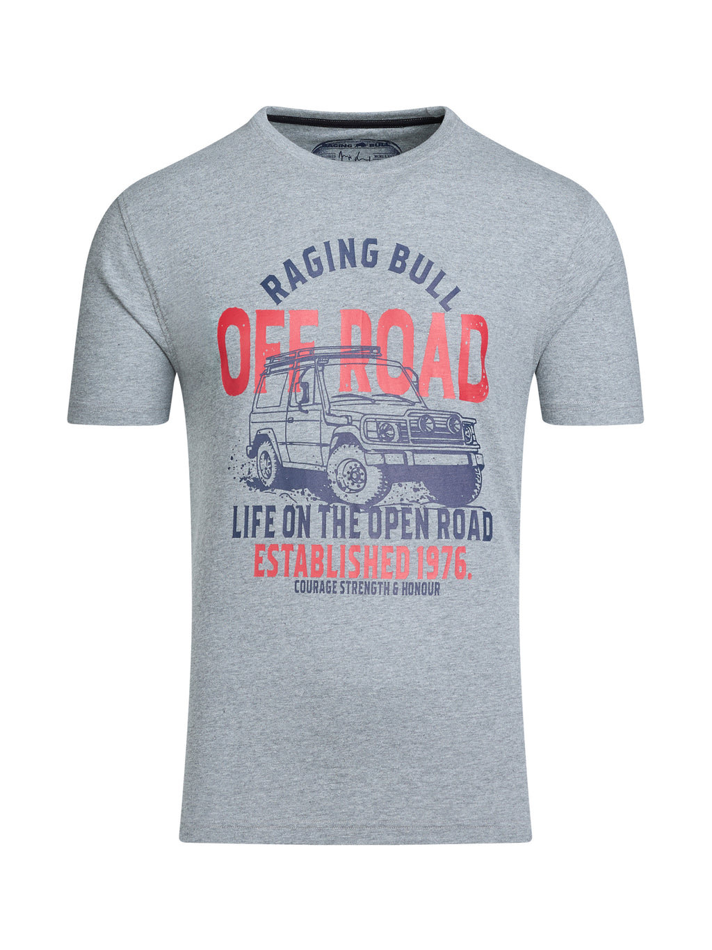 Off Road T-Shirt - Grey Marl