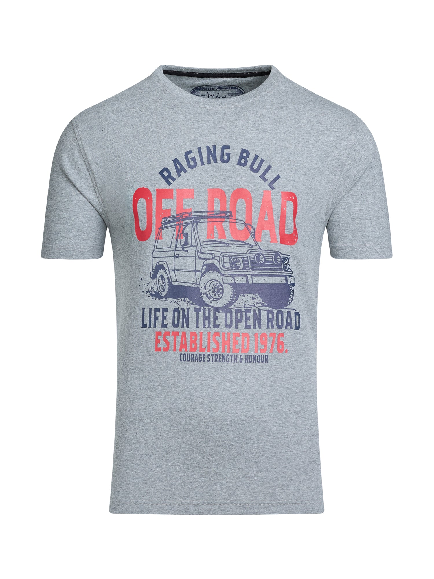 Off Road T-Shirt - Grey Marl