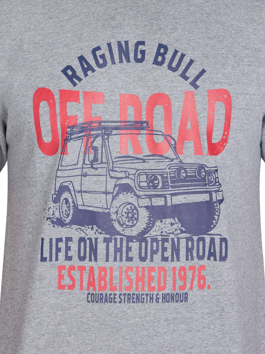 Off Road T-Shirt - Grey Marl