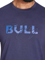 Script T-Shirt - Navy