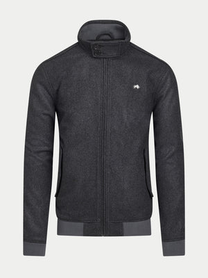 Wool Harrington - Charcoal