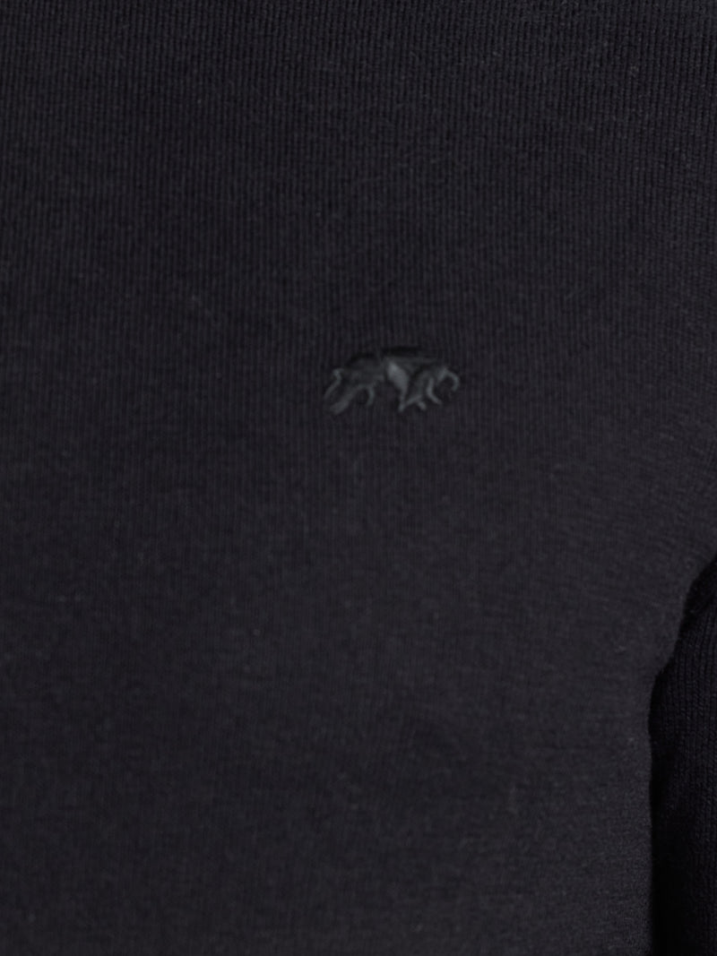 Turtle Neck Knit - Black