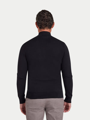 Turtle Neck Knit - Black