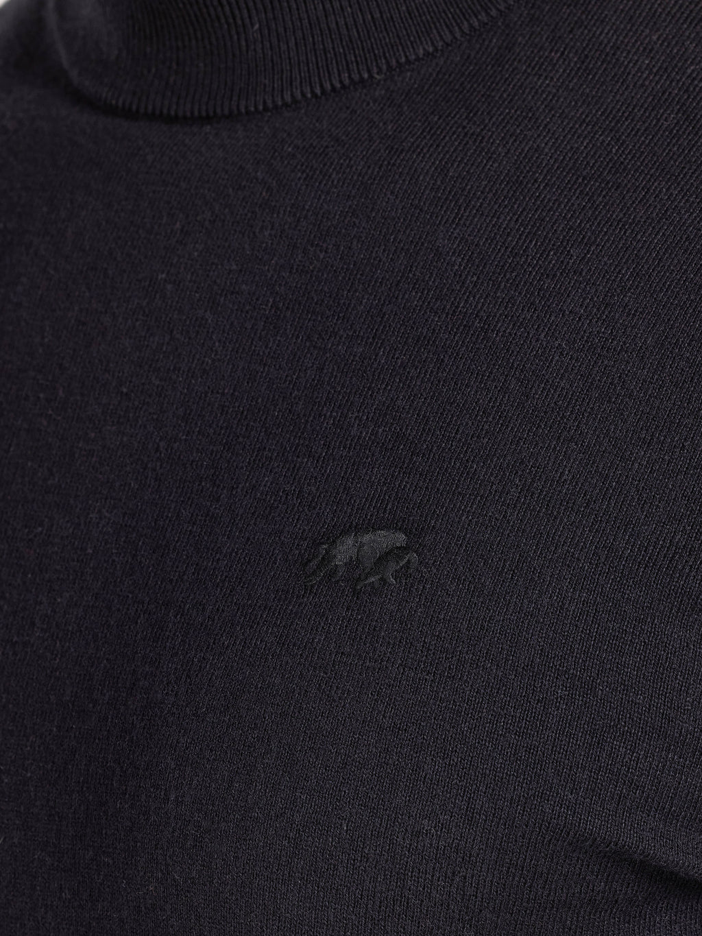 Turtle Neck Knit - Black