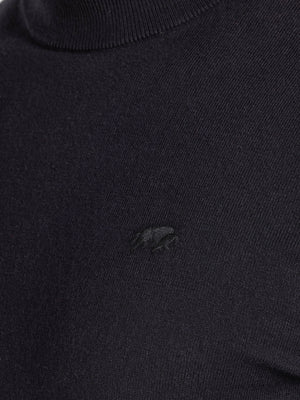 Turtle Neck Knit - Black