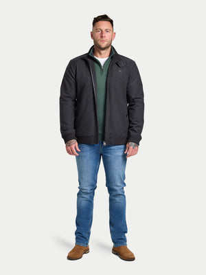 Wool Harrington - Charcoal