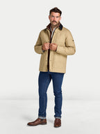 Wadded Canvas Jacket - Toast