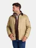 Wadded Canvas Jacket - Toast