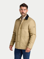 Wadded Canvas Jacket - Toast