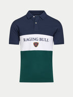 Cut & Sew Panel Pique Polo - Forest