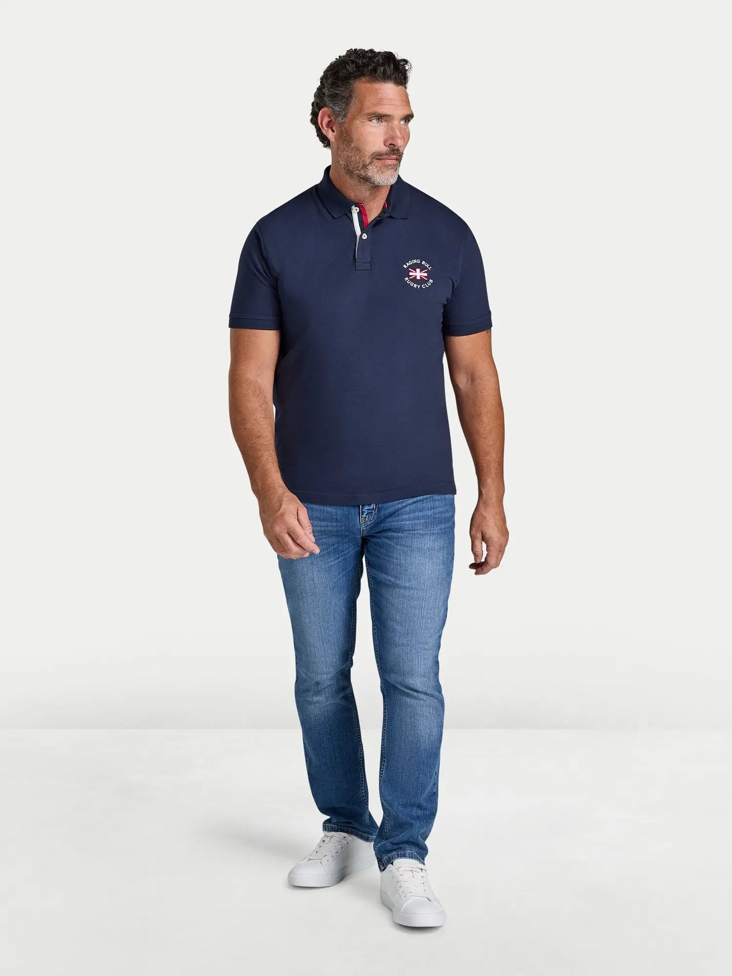 Rugby Club Jersey Polo - Navy
